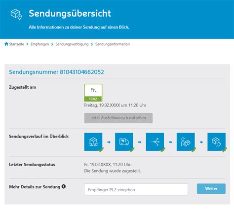 sendestatus hermes|hermes sendung verfolgen.